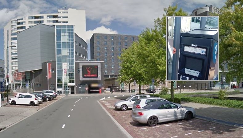 Weerstand betaald parkeren bij Fitness Sir Winston
