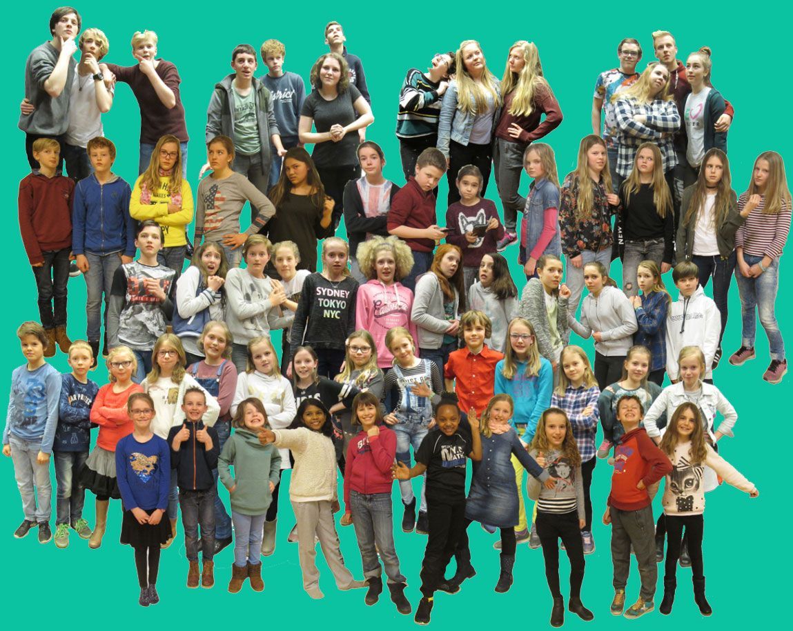 Leerlingen van Levtheater spelen in Leidschendam