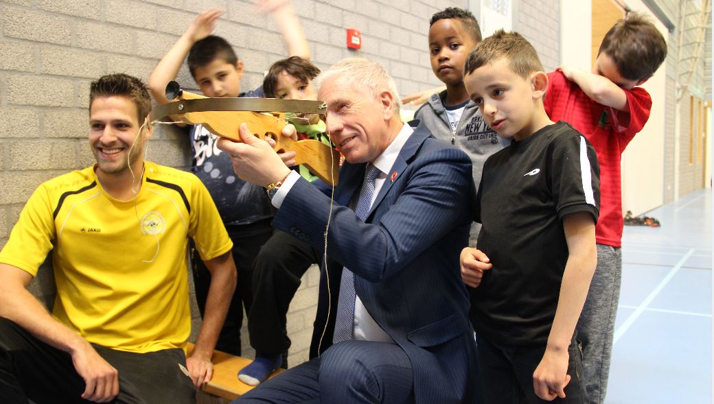 Paasfeest voor de kinderen van de muziekbuurt