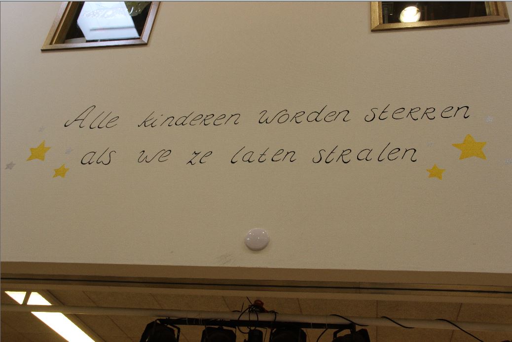 Waar hangt deze spreuk in Rijswijk ??