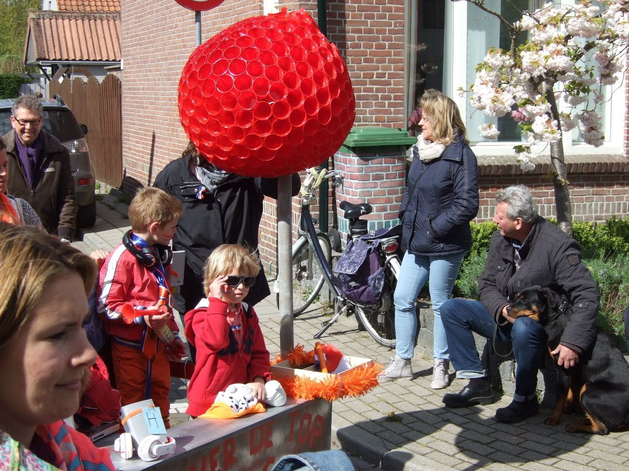 Optocht in Delfgauw: Als het maar echt Hollands is
