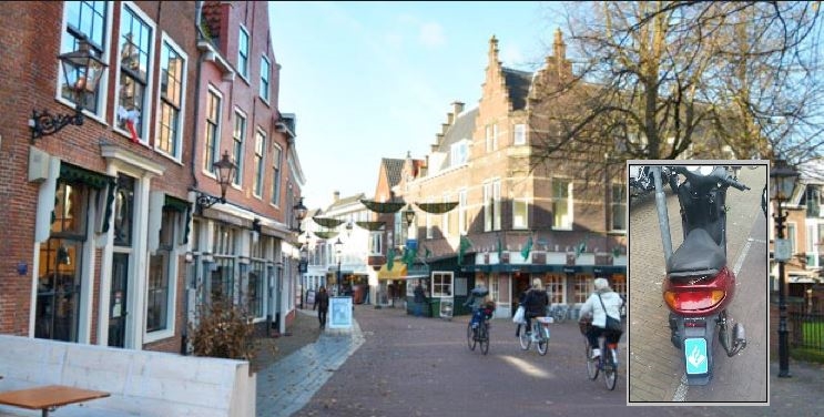 Politie Rijswijk laat illegale snorfiets vernietigen
