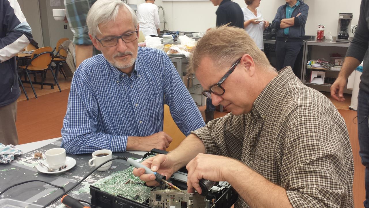 Goede voornemens bij Repair Cafe op 19 januari