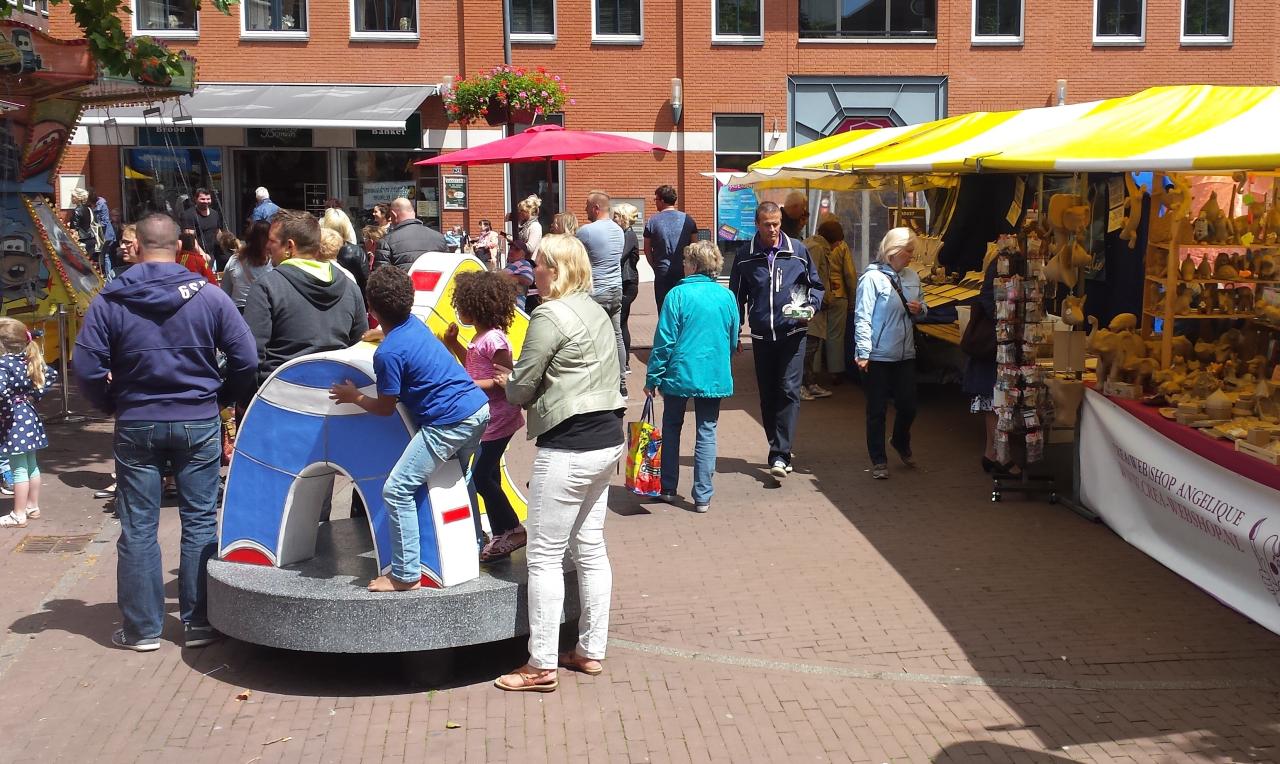 Ook de Jaarmarkt in Nootdorp wordt weer erg gezellig