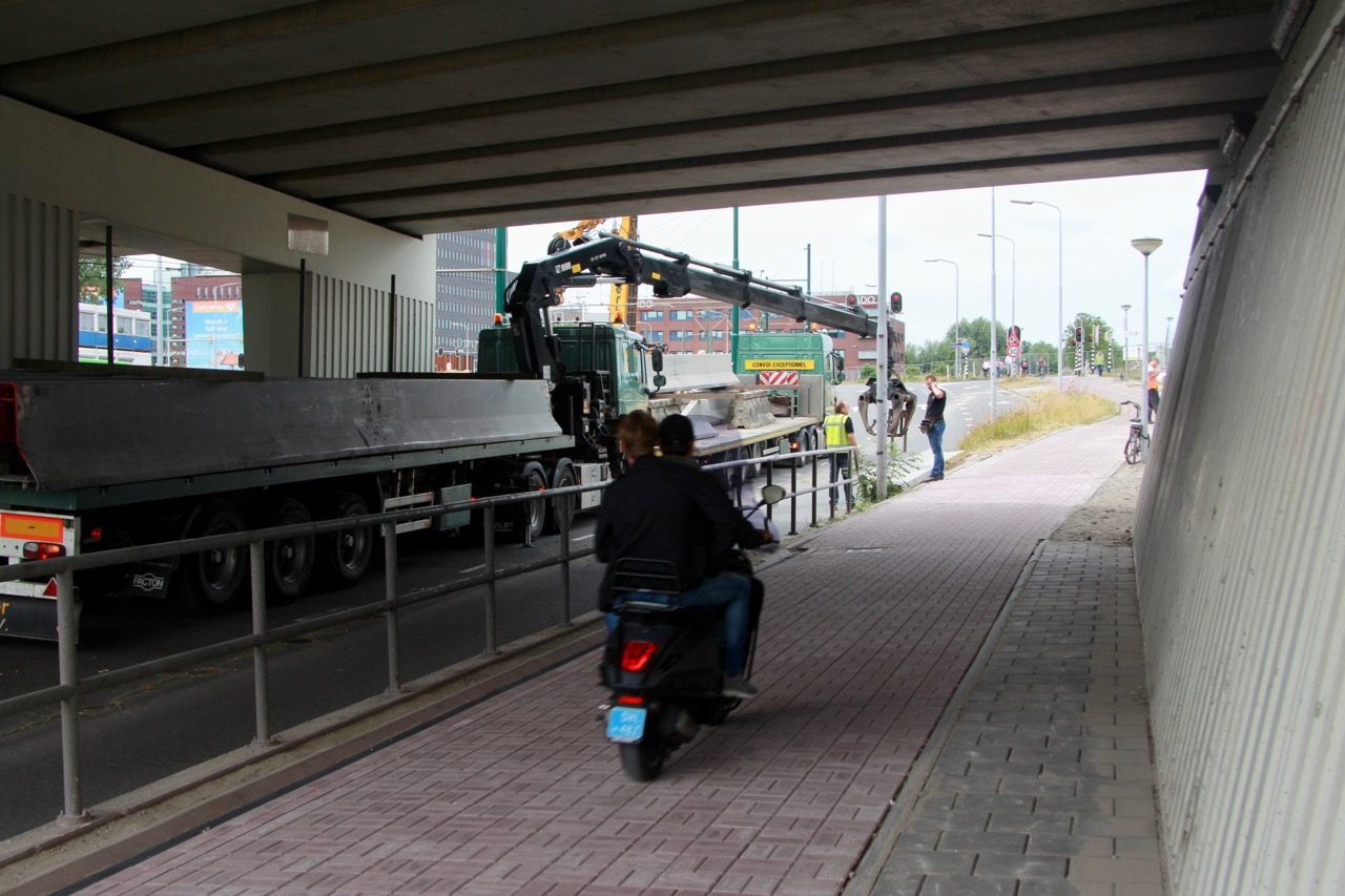 Fietspad langs Laan van Hoornwijck weer helemaal bruikbaar