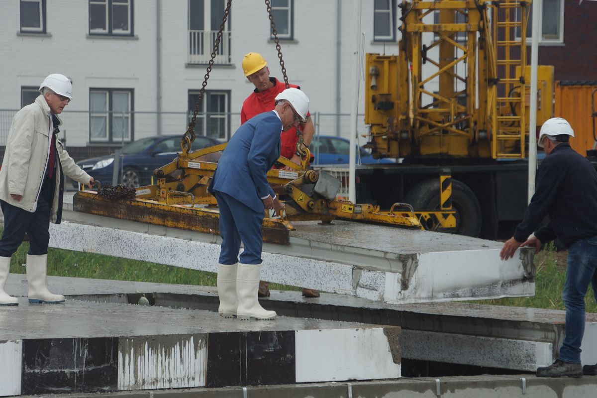 Weer een stukje verder bouwen aan dorp Brink in Ackerswoude