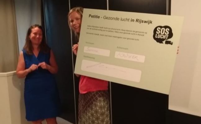 Petitie voor gezonde lucht in Rijswijk