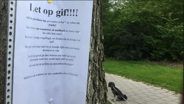 Dierenhaters in Rijswijk actief: hond dood