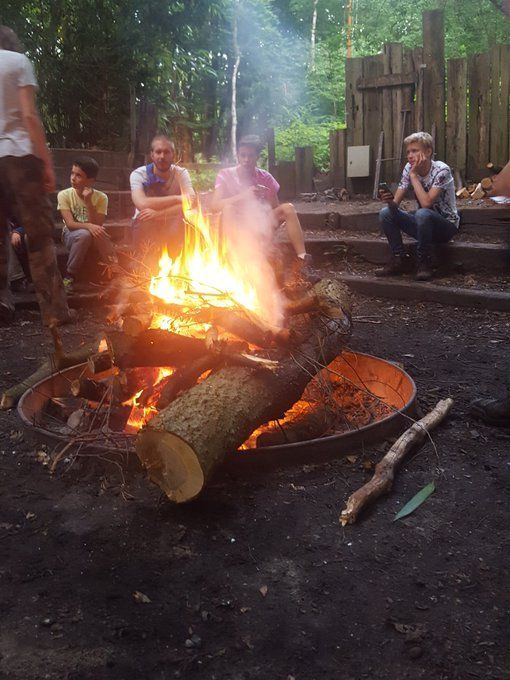 Groetjes van welpenkamp uit Huizen