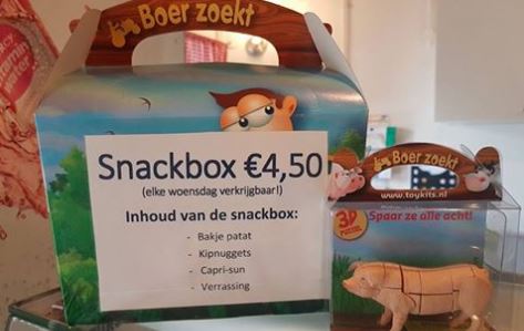 Snackbox bij Kinderboerderij Het Akkertje
