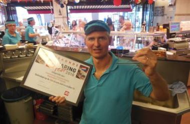 Vishandel Koning: 8ste in AD Haringtest