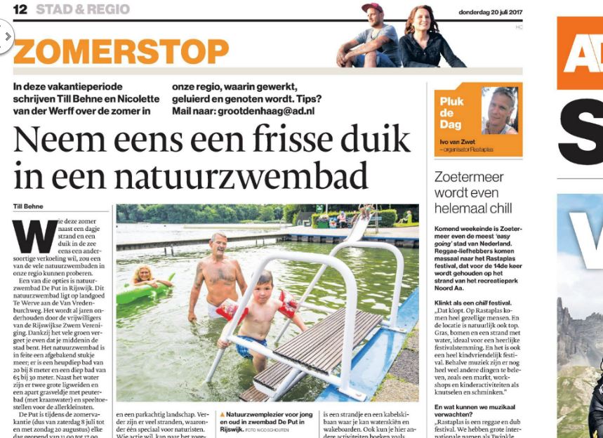 Algemeen Dagblad: ‘Ga naar De Put’