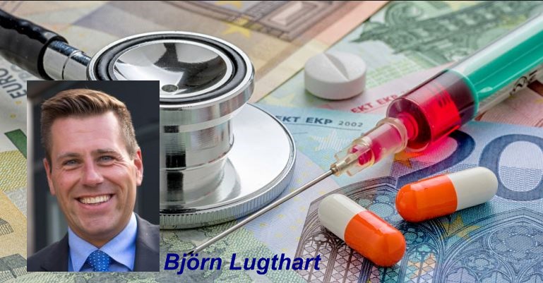 Björn Lugthart: ‘€ 100,- extra voor zorgkosten’