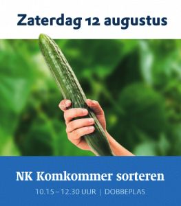 Komkommers sorteren in Nootdorp