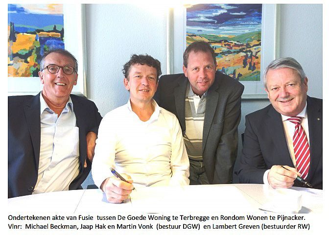 Rondom Wonen neemt De Goede Woning uit Terbregge over