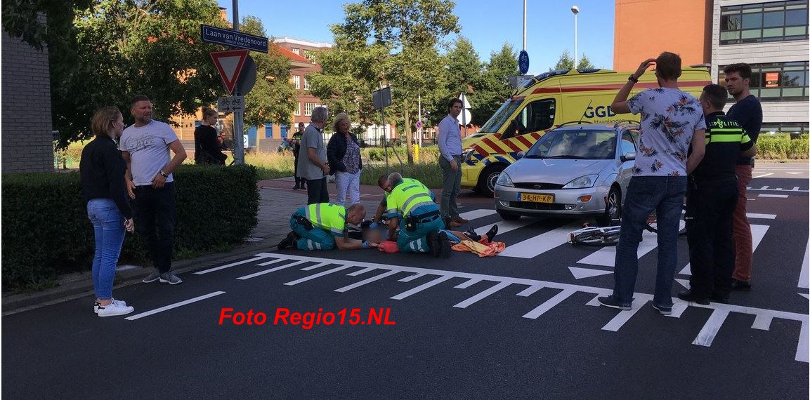 Weer fietsster gewond op Laan van Vredenoord