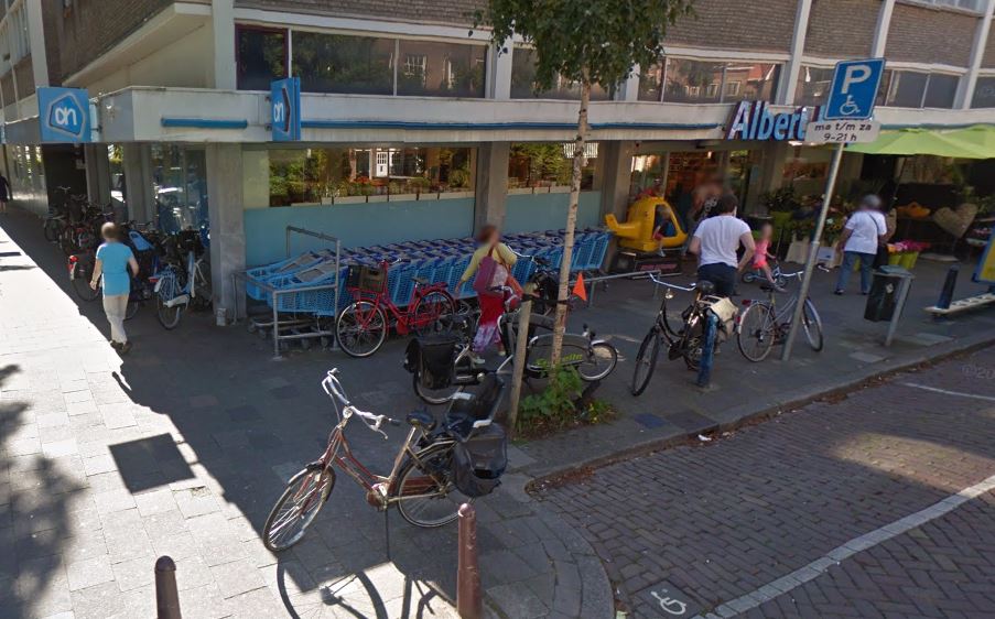 Albert Heijn Kerklaan krijgt meer fiets parkeerplaatsen