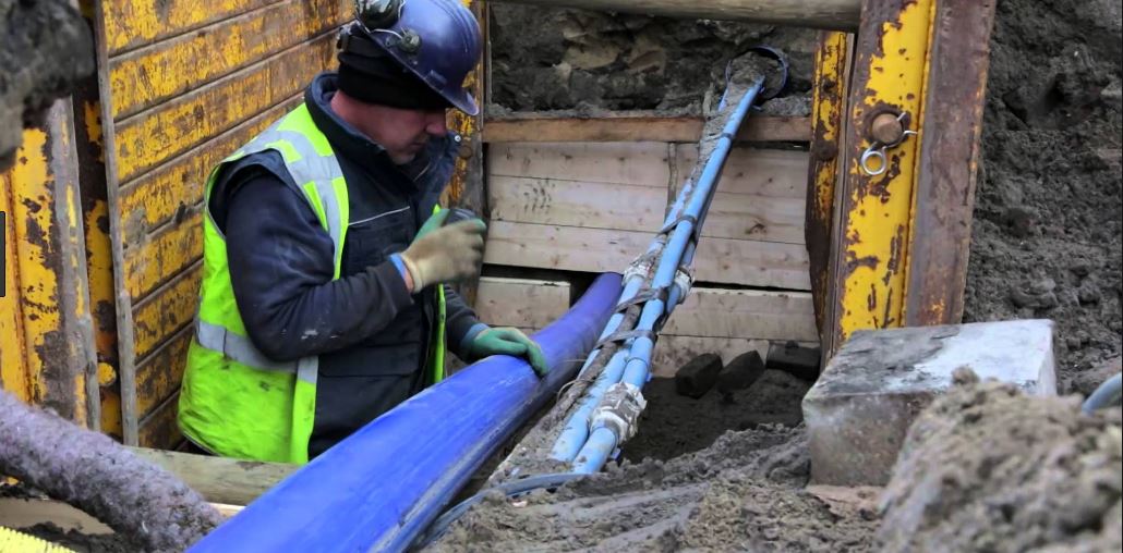 Oude waterleiding Geestbrugweg wordt vervangen