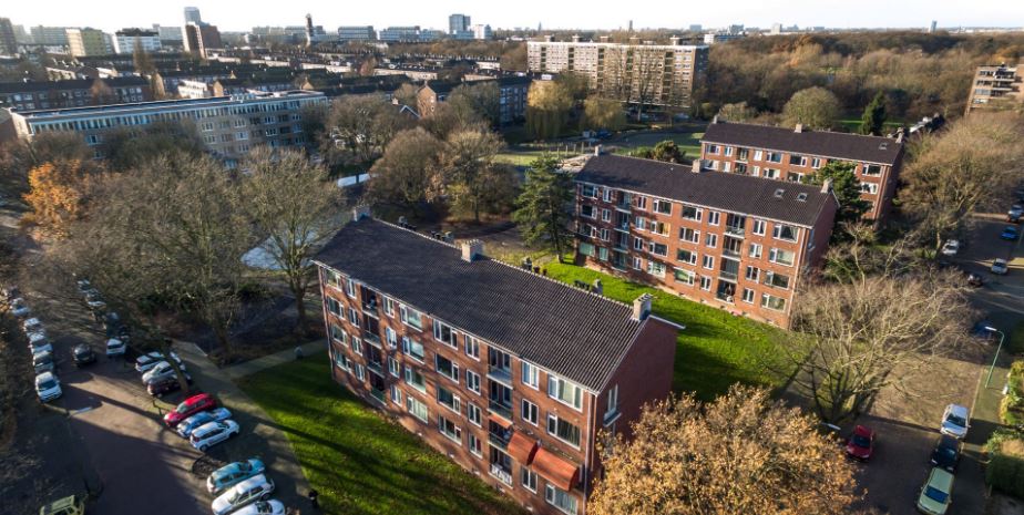 Gaslekkage in slooppand Van Vollenhovenlaan