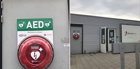 AED bij Huisartenpratijk RijswijkBuiten