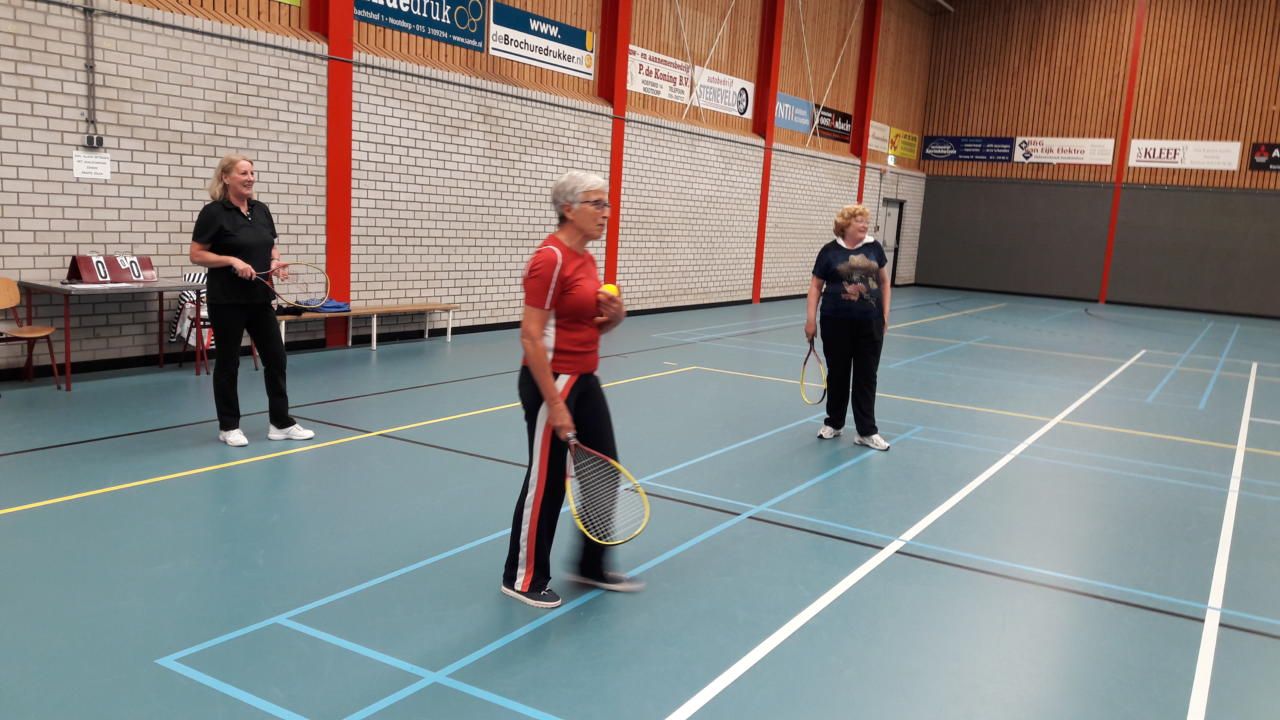 Eerste dynamic tennis clinic in Nootdorp