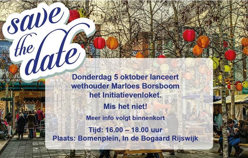PRIMEUR: Rijswijk krijgt een Initiatievenloket