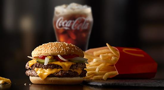 McDonalds’s hamburgers eind van jaar thuisbezorgd