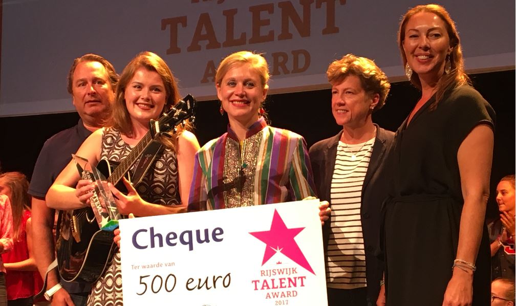 Marin Pols wint Rijswijk Talent Award 2017