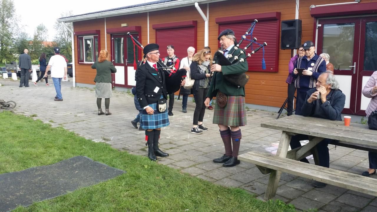 Highland games van Schotse Mac Gillavry-clan