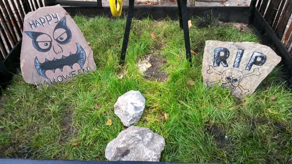 Halloween op de kinderboerderij Het Akkertje