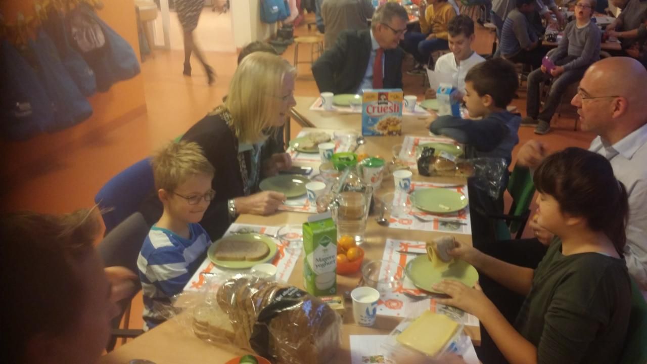 Burgemeestersontbijt bij het kraaiennest