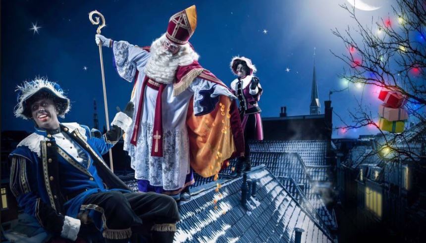 Sinterklaas met mega piet komen naar Monkey Town