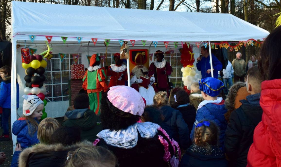 Sinterklaas bij de kinderboerderij ‘t Akkertje