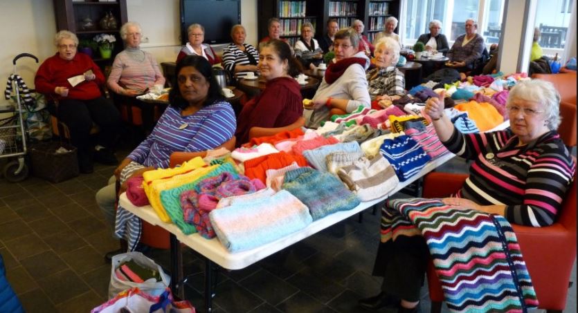 Brei- en Haakclub weer in Rijswijk