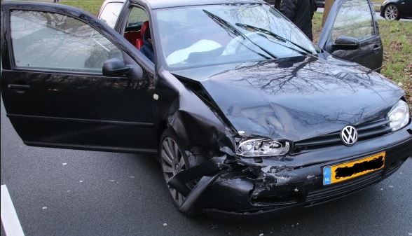 Al weer aanrijding op Verrijn Stuartlaan