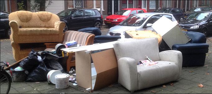 Inwoners klagen over lange wachttijd voor ophalen grof vuil