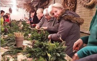 Kerststukjes maken, nog paar plekken vrij