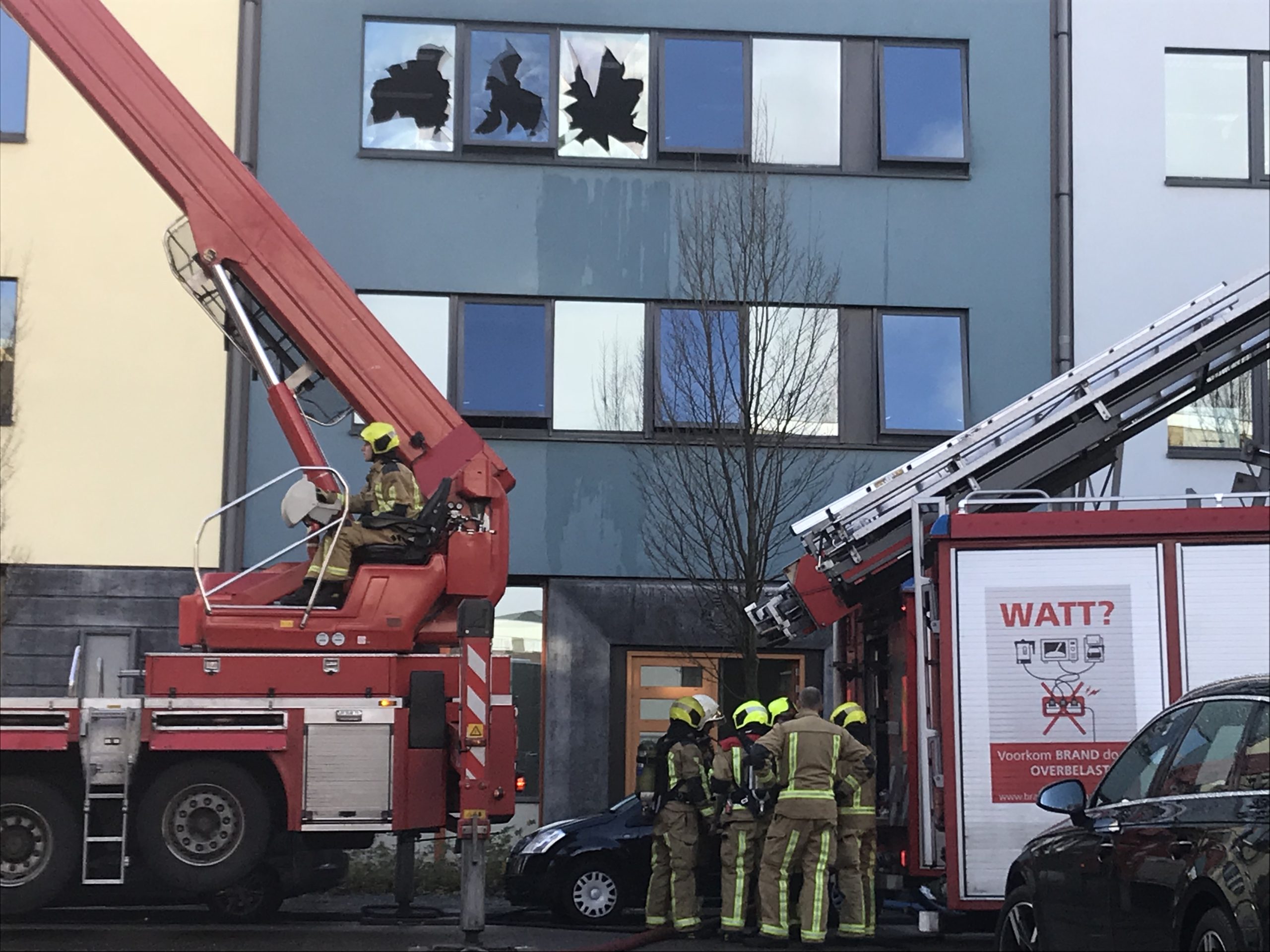 Brand in Frijdastraat Rijswijk Brand in Frijdastraat Rijswijk