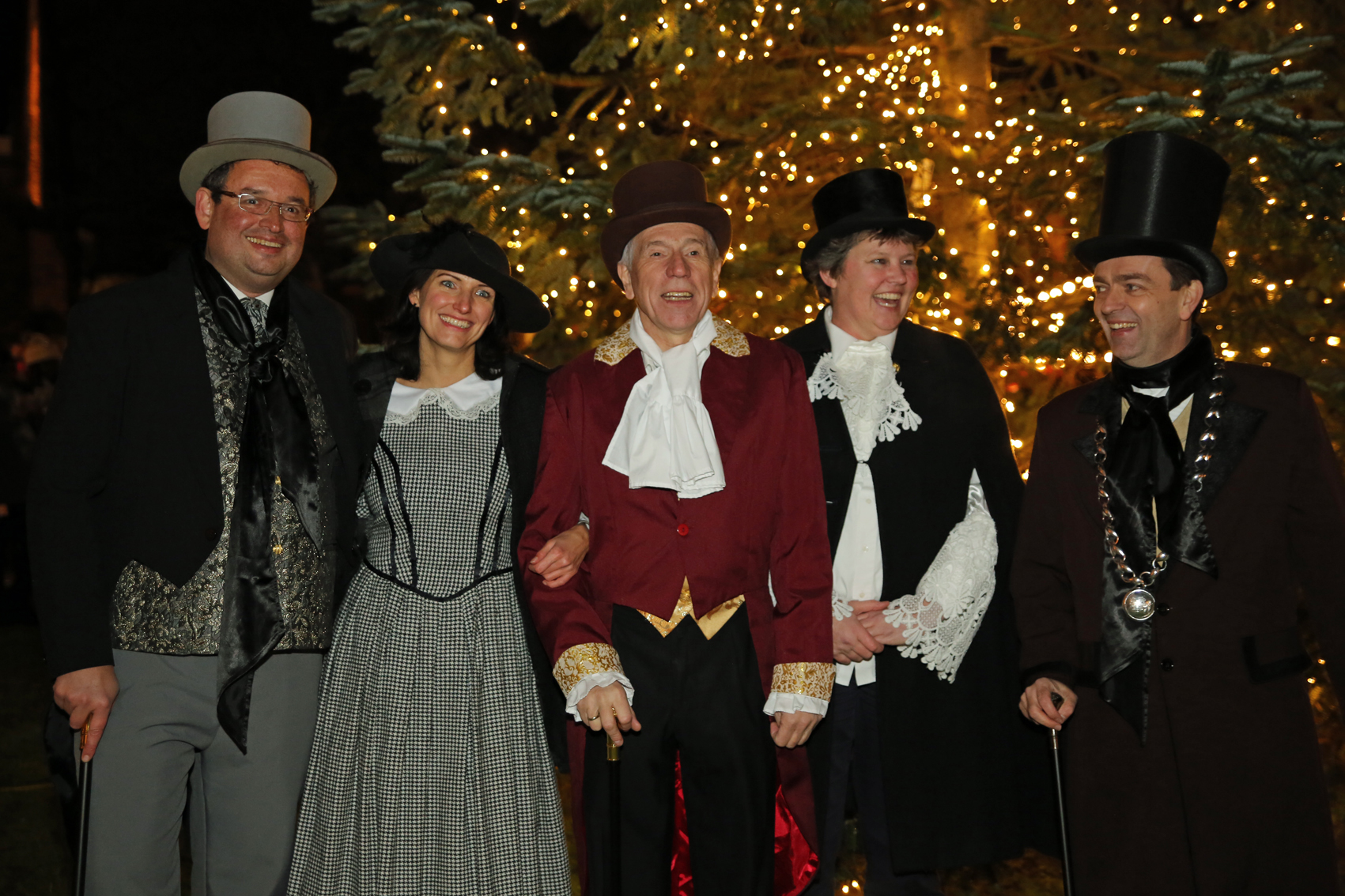 College van Rijswijk in Dickens Style