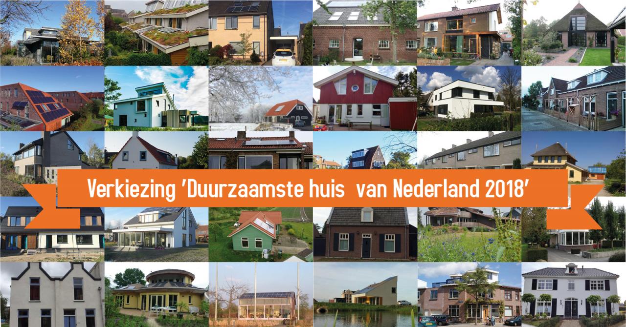 Gezocht: duurzaamste huis van Nederland