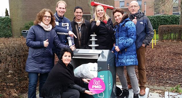 Een vierde Avalex afvalcontainer in Leeuwendaal