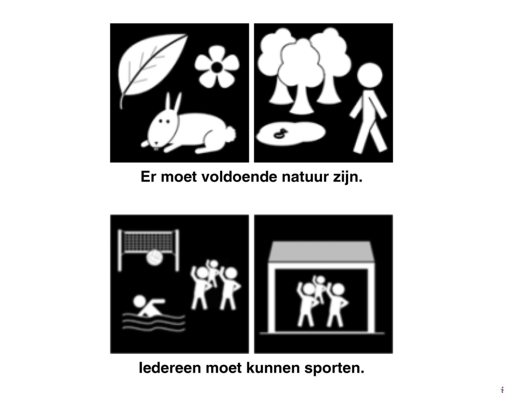 EA maakt Pictogramma van verkiezingsprogramma