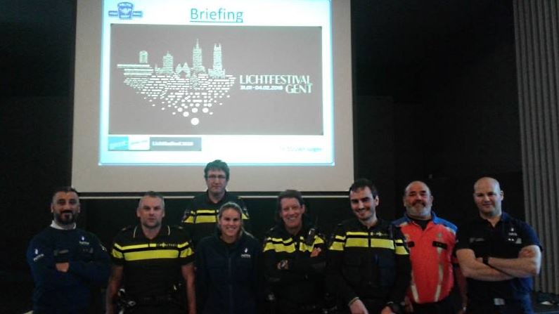 Speciale ‘bijstand’ Rijswijkse politie aan Gent
