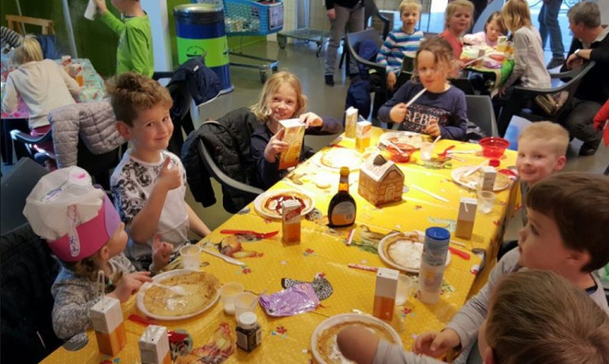 Feest bij de Rijswijkse Pannenkoekenclub