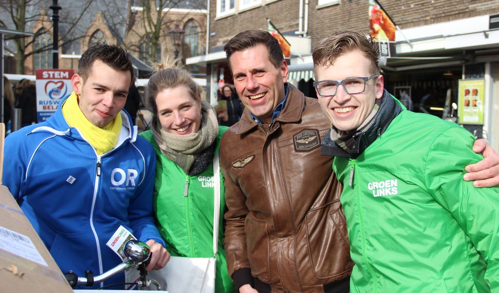 Partijen collegiaal de straat op in Rijswijk