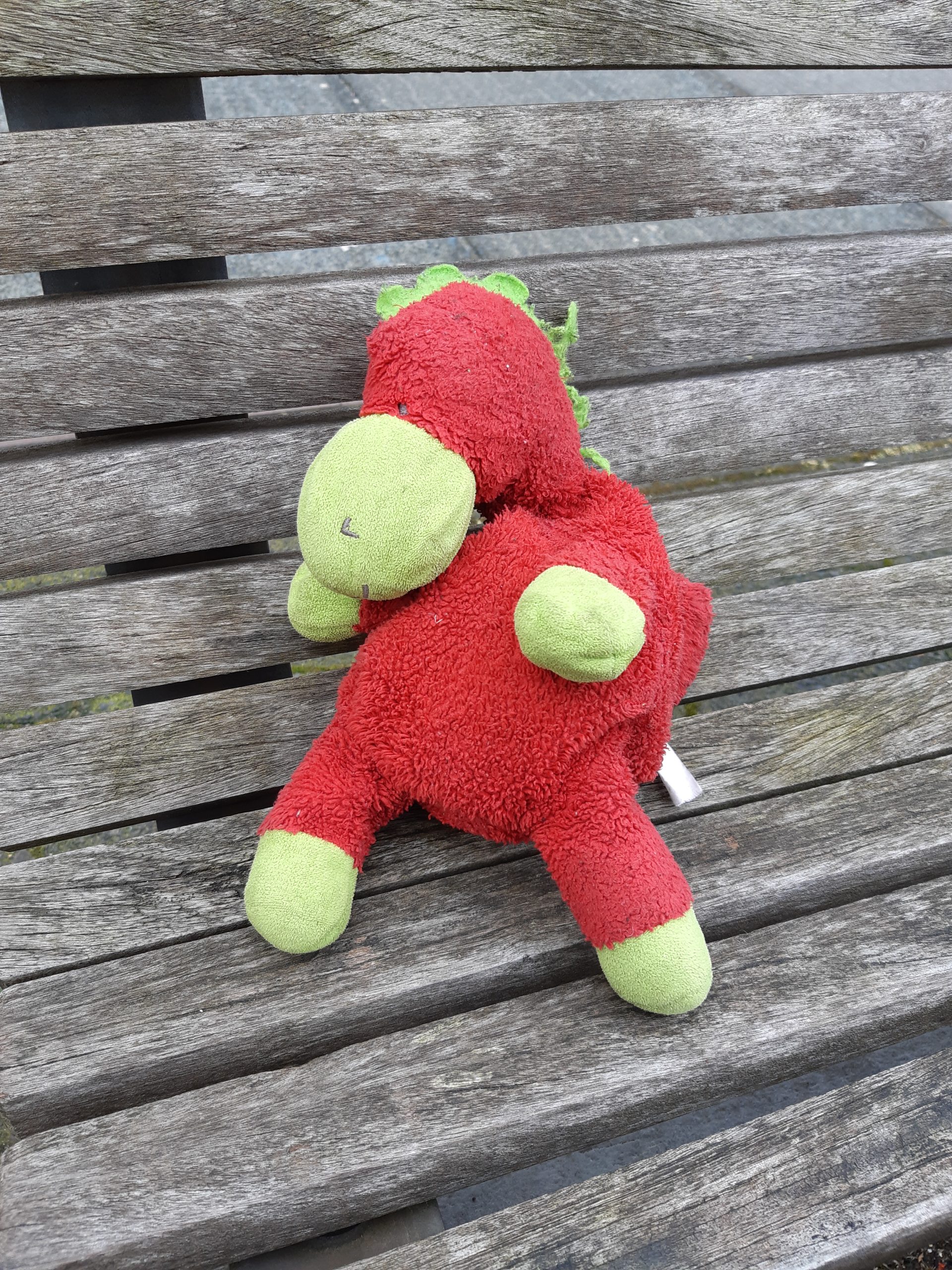 Knuffel gevonden op Bogaardplein