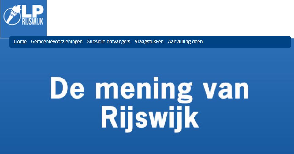 Kwaliteitsmeter Rijswijkse voorzieningen