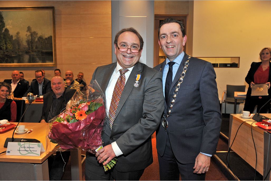 Lintje voor vier vertrekkende raadsleden