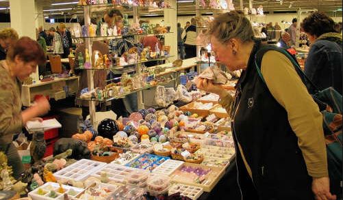 Internationale Mineralenbeurs in Broodfabriek Rijswijk