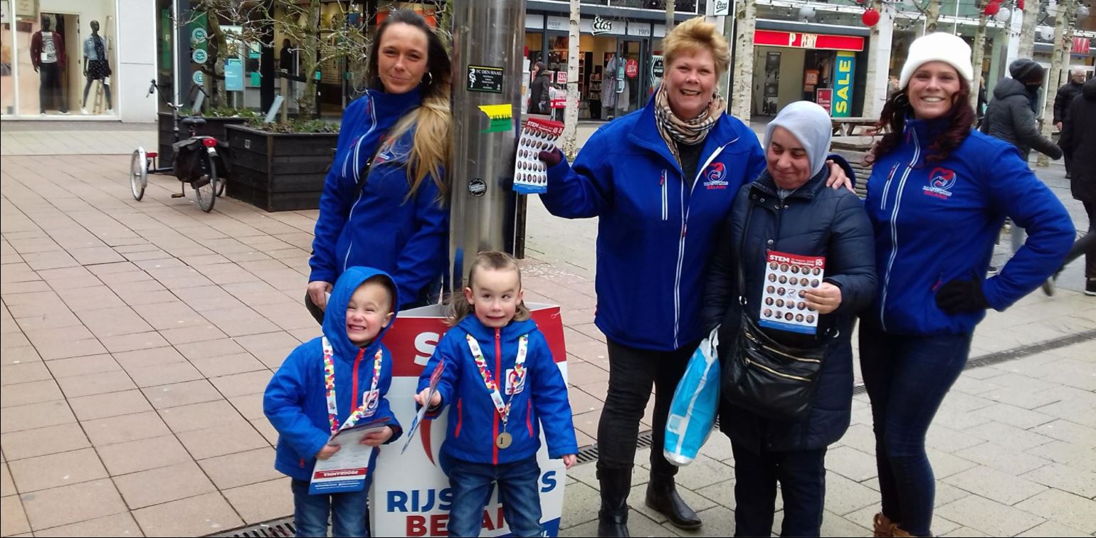 Rijswijks Belang trotseerde vrieskou